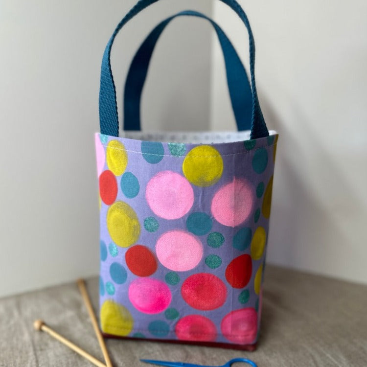Small Tote - Loads of dots