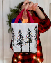 Load image into Gallery viewer, Spruce trees holiday bag