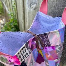 Load image into Gallery viewer, Patchwork tote - Allium