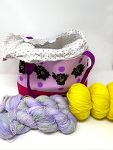 Load image into Gallery viewer, Drawstring tote- Sheepies
