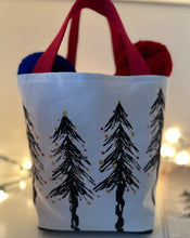 Load image into Gallery viewer, Spruce trees holiday bag