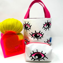 Load image into Gallery viewer, 'Eye see you' - small tote