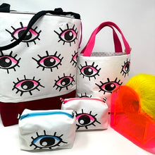 Load image into Gallery viewer, 'Eye see you' - small tote