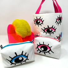 Load image into Gallery viewer, 'Eye see you' - small tote