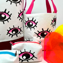 Load image into Gallery viewer, 'Eye see you' - small tote
