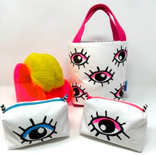 Load image into Gallery viewer, 'Eye see you' - small tote
