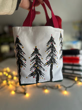 Load image into Gallery viewer, Spruce trees holiday bag