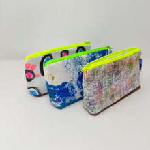Load image into Gallery viewer, Notions bag with sturdy waxed canvas bottom - Drop cloth collection