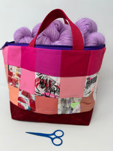 Load image into Gallery viewer, Zipper scrappy bag XL - The 10 skein