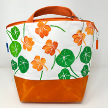 Load image into Gallery viewer, XL project bag - Nasturtiums