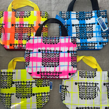Load image into Gallery viewer, Small Tote - Knitting Swatch
