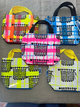 Load image into Gallery viewer, Small Tote - Neon Yellow Swatch