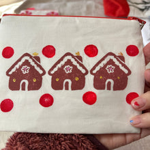 Load image into Gallery viewer, Notions Bag - Gingerbread house