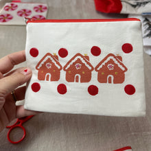 Load image into Gallery viewer, Notions Bag - Gingerbread house
