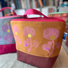 Load image into Gallery viewer, XL Zipper project bag - Ginkgo's