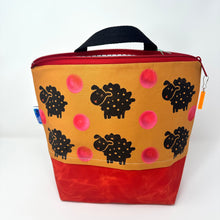 Load image into Gallery viewer, XL project bag - Sheepies , choose from two colors