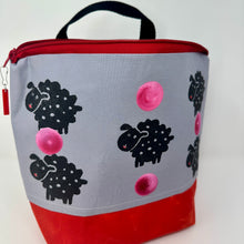 Load image into Gallery viewer, XL project bag - Sheepies , choose from two colors