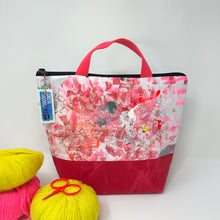Load image into Gallery viewer, XL Zipper project bag - drop cloth