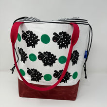 Load image into Gallery viewer, Large drawstring bag - Sheepies