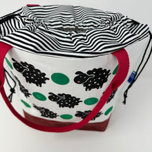 Load image into Gallery viewer, Large drawstring bag - Sheepies