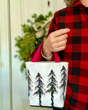 Load image into Gallery viewer, Spruce trees holiday bag
