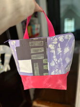 Load image into Gallery viewer, XL project bag - Purple patchwork
