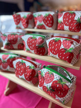 Load image into Gallery viewer, Strawberry bag - boxy notions
