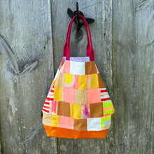 Load image into Gallery viewer, Patchwork tote - Ranunculus

