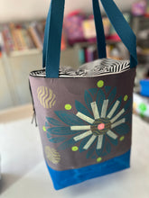 Load image into Gallery viewer, Large drawstring bag - Cool tones.
