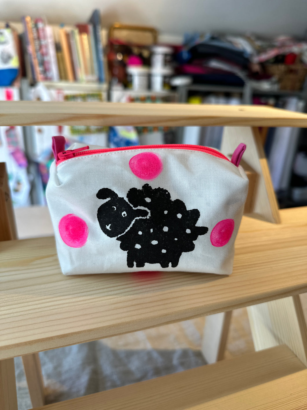 Mini Boxy bottom notions bag - SHEEPIES.