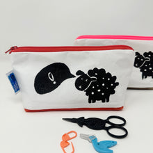 Load image into Gallery viewer, Notions bag with sturdy waxed canvas bottom
