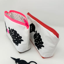 Load image into Gallery viewer, Notions bag with sturdy waxed canvas bottom
