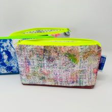 Load image into Gallery viewer, Notions bag with sturdy waxed canvas bottom - Drop cloth collection
