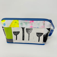 Load image into Gallery viewer, Notions bag with sturdy waxed canvas bottom - scrappy bags
