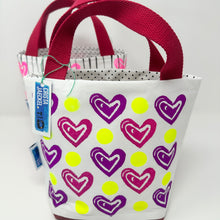 Load image into Gallery viewer, Small Tote - Hearts
