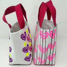 Load image into Gallery viewer, Small Tote - Hearts
