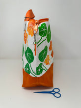 Load image into Gallery viewer, XL project bag - Nasturtiums
