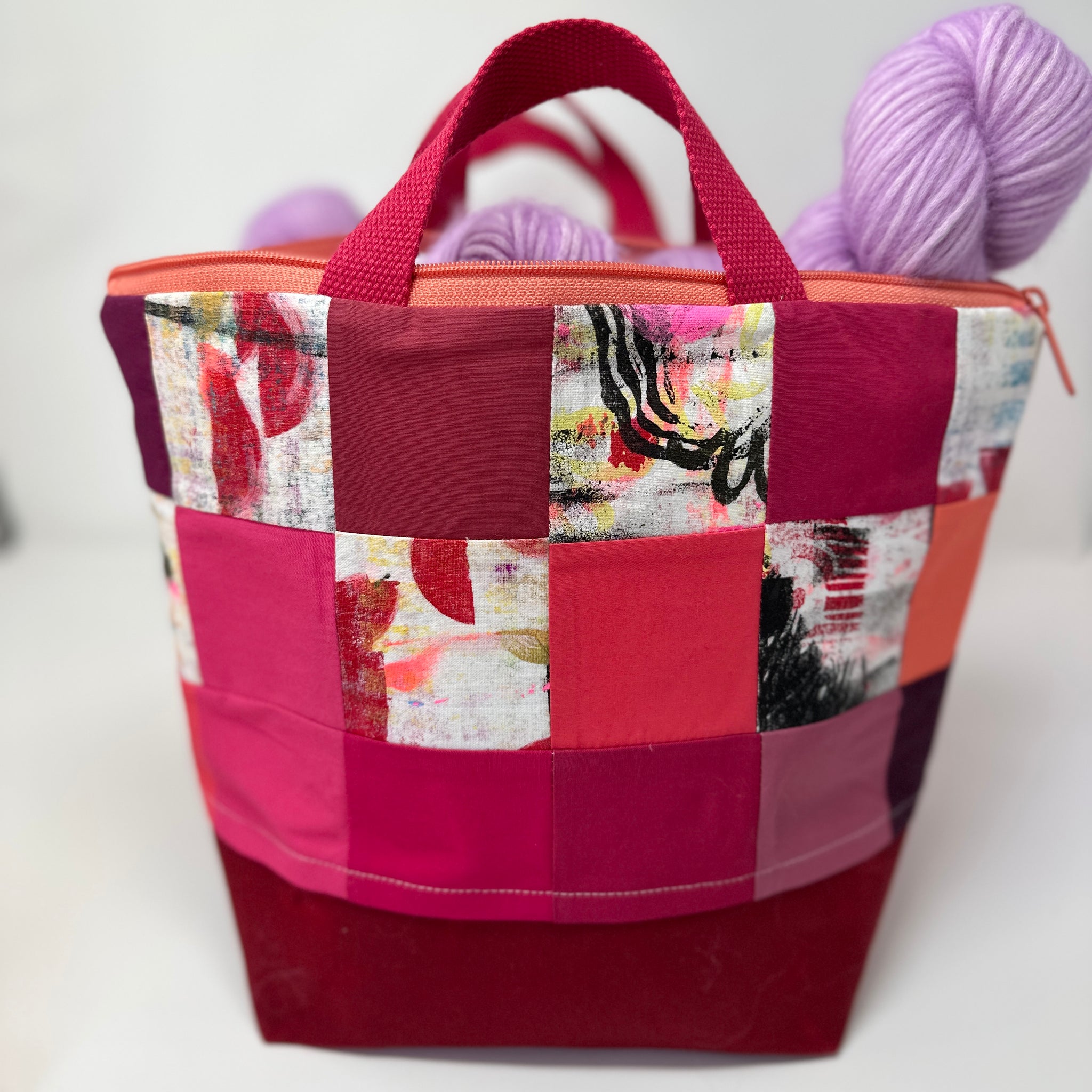 Patchwork Bags Handmade from Scraps - Crista Jaeckel