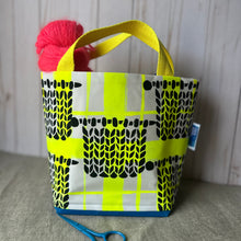 Load image into Gallery viewer, Small Tote - Neon Yellow Swatch
