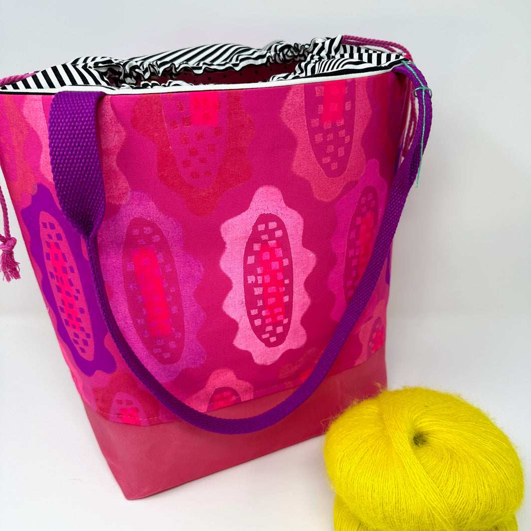 Large drawstring bag - Pinks