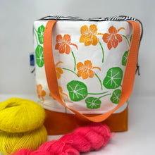 Load image into Gallery viewer, Large drawstring bag - Nasturtium

