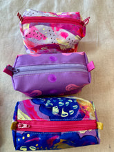 Load image into Gallery viewer, Mini Boxy bottom notions bags - Painted fabric
