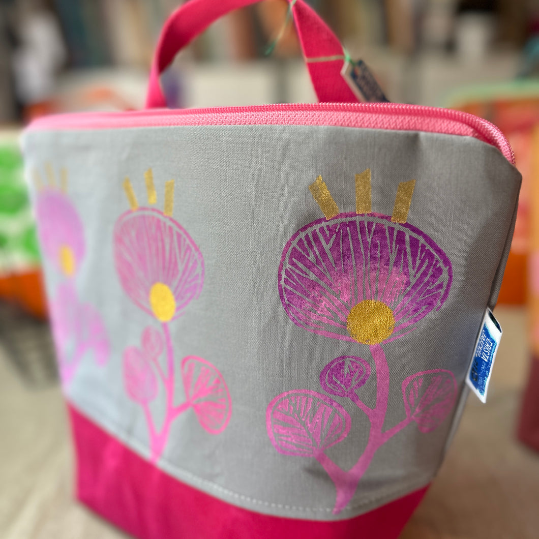 XL  Zipper project bag - Ginkgo's