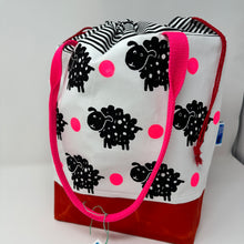 Load image into Gallery viewer, Large drawstring bag - Sheepies
