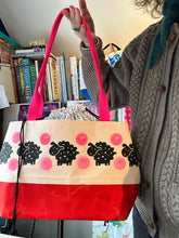 Load image into Gallery viewer, Drawstring tote- Sheepies
