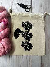 Load image into Gallery viewer, Small canvas drawstring bags,
